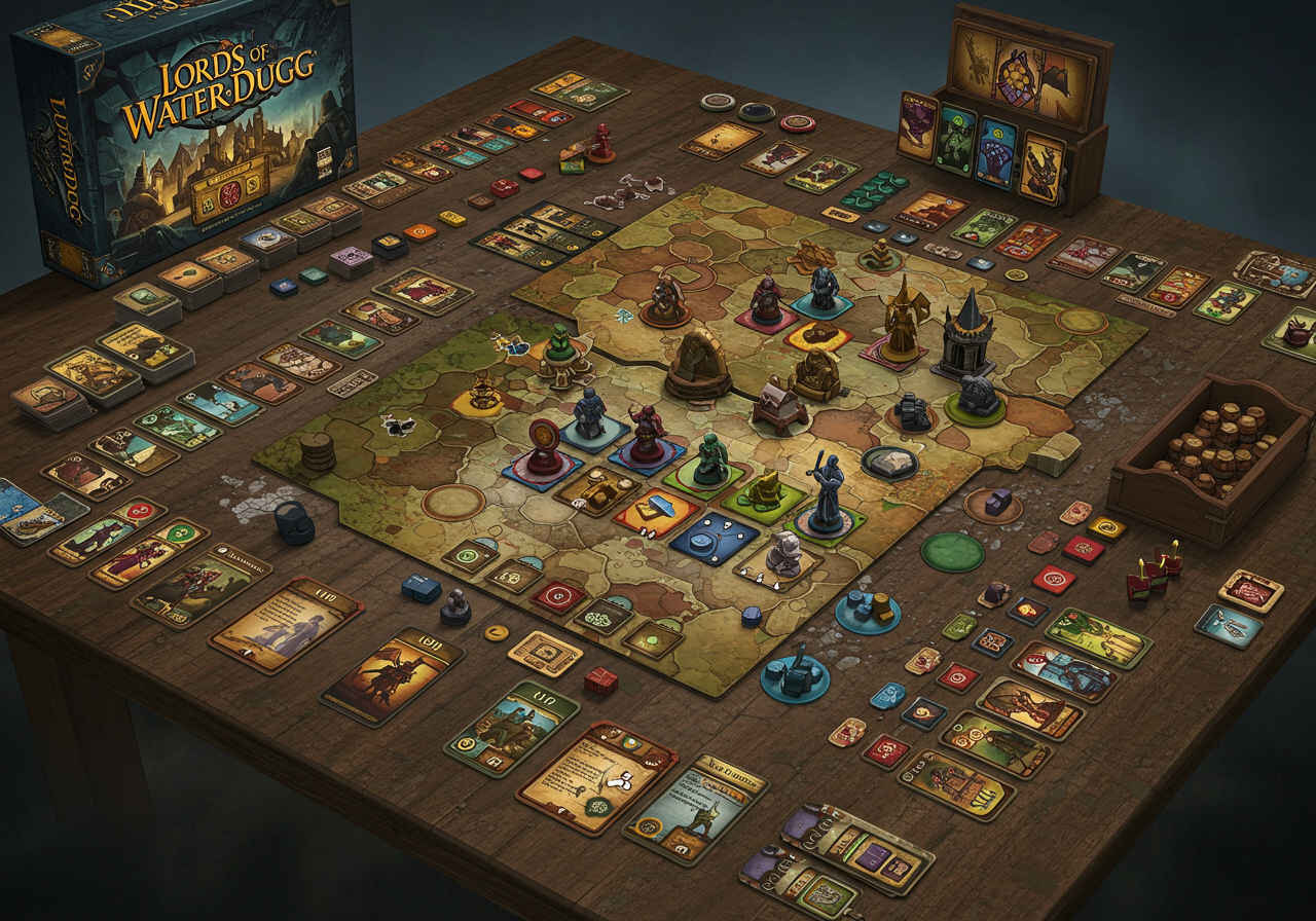 Juego de mesa Lords of Waterdeep